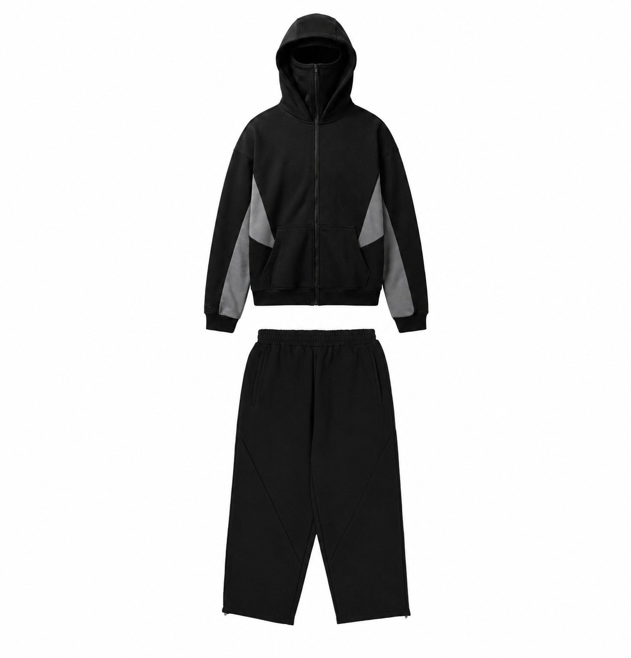 BLACK/GREY TRACKSUIT